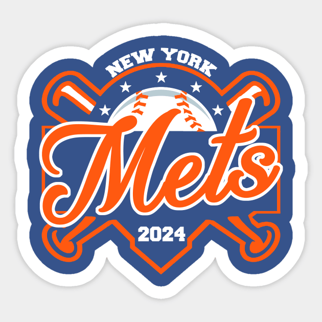 Mets Sticker by CovpaTees